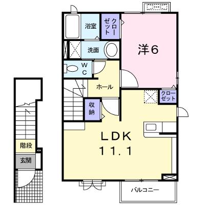 リヴェール 203【管理NO：1-023080001-02030】 ★家具家電は申し込み後に搬入しますの外観画像