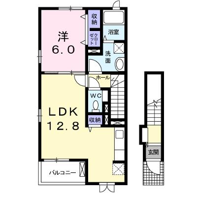 プリムローズ　ＫＳ 201【管理NO：1-020719001-02010】 ★家具家電は申し込み後に搬入します 2026年07月上旬入居可能の外観画像