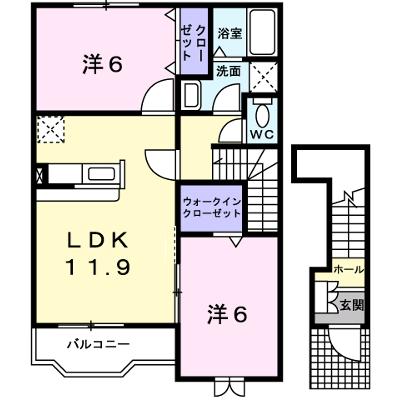シリアス２１Ｂ棟 202【管理NO：1-013265402-02020】 ★家具家電は申し込み後に搬入しますの外観画像