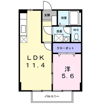 ヴェルチェ 102【管理NO：1-011758701-01020】 ★家具家電は申し込み後に搬入しますの外観画像