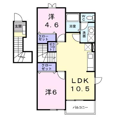 ラシーヌニツ家 201【管理NO：1-011108501-02010】 ★家具家電は申し込み後に搬入します★の外観画像