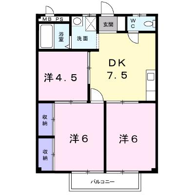 ジョイフル桜 202【管理NO：1-004161201-02020】 ★家具家電は申し込み後に搬入しますの外観画像