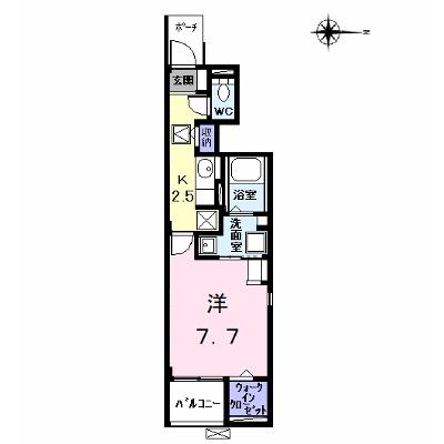 ヒル　ヴィレッジⅤ 101【管理NO：1-027733901-01010】 ★家具家電は申し込み後に搬入します★の外観画像