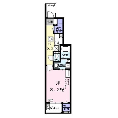 グッディーハウスⅠ 102【管理NO：1-026080901-01020】 ★家具家電は申し込み後に搬入しますの外観画像