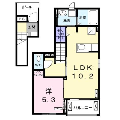 ブリッサ港西Ⅰ 201【管理NO：1-020444701-02010】 ★家具家電は申し込み後に搬入します 2026年07月下旬入居可能の外観画像