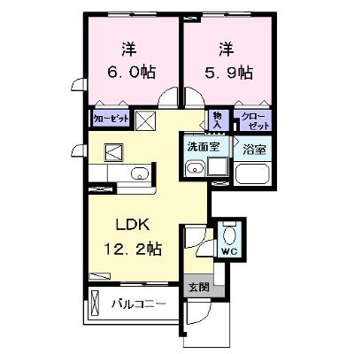 アプリコット 101【管理NO：1-017414201-01010】 ★家具家電は申し込み後に搬入します 2026年08月上旬入居可能の外観画像