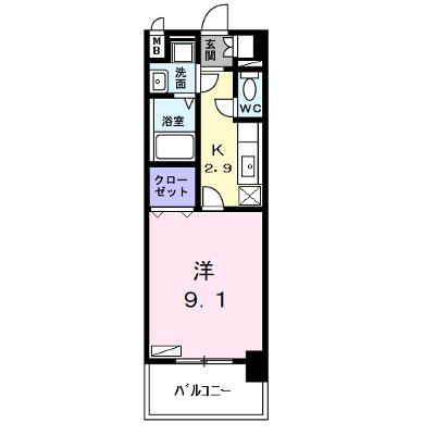 ライラック 302【管理NO：1-013213501-03020】 ★家具家電は申し込み後に搬入しますの外観画像