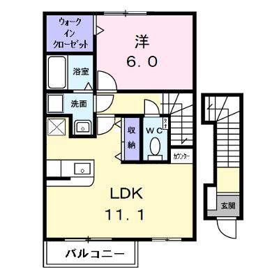 レインボー愛 202【管理NO：1-011846301-02020】 ★家具家電は申し込み後に搬入します★の外観画像