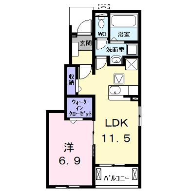 ジュネス・クレア 101【管理NO：1-028424301-01010】 ★家具家電は申し込み後に搬入します★ ★2026年08月下旬入居可能★の外観画像