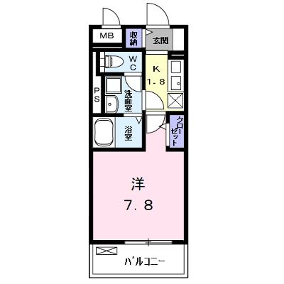 ハーモニーハイツ高畑 102【管理NO：1-028003601-01020】 ★家具家電は申し込み後に搬入します★の外観画像