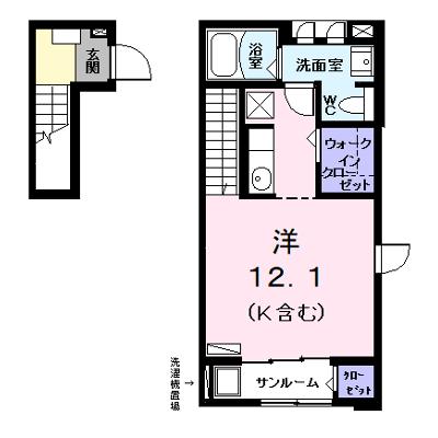 エレガンス牛立 201【管理NO：1-022092901-02010】 ★家具家電は申し込み後に搬入しますの外観画像