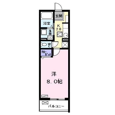 キャッスル横前 101【管理NO：1-020919001-01010】 ★家具家電は申し込み後に搬入します 2026年08月上旬入居可能の外観画像