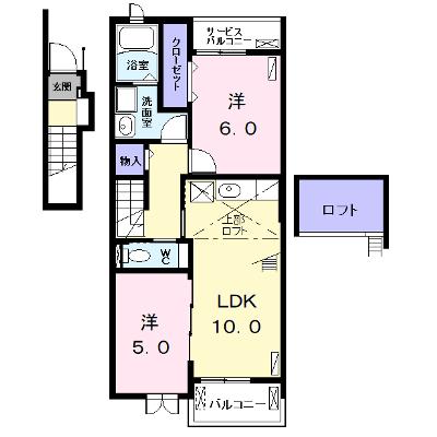 アイランド・ルガート 202【管理NO：1-017334401-02020】 ★家具家電は申し込み後に搬入します★ ★2026年08月下旬入居可能★の外観画像