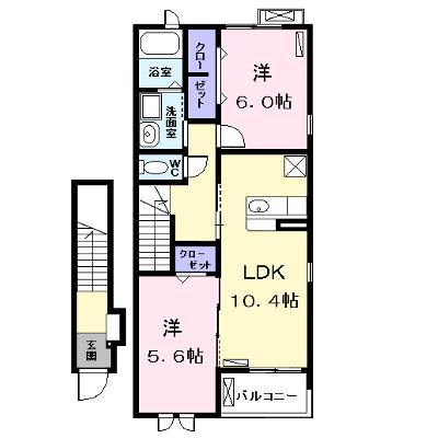 ＫＵＲＡ 205【管理NO：1-017241301-02040】 ★家具家電は申し込み後に搬入します★の外観画像