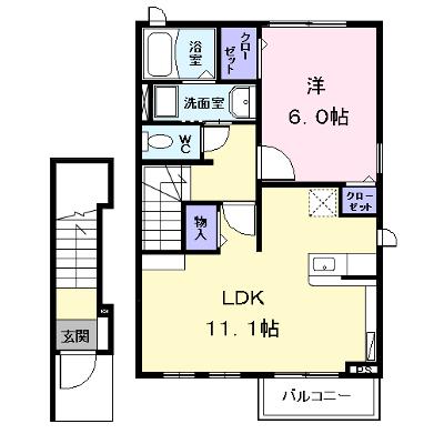 アザレア　由 203【管理NO：1-016328901-02030】 ★家具家電は申し込み後に搬入しますの外観画像