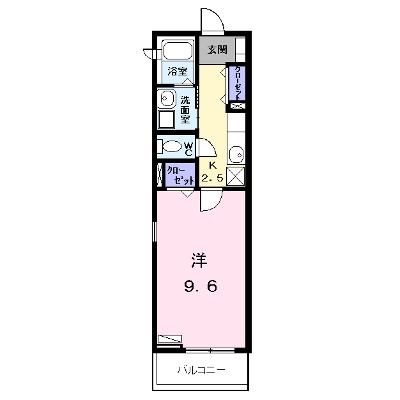 ボンヌ　シャンス　ｆ 202【管理NO：1-015247501-02020】 ★家具家電は申し込み後に搬入します★の物件写真1