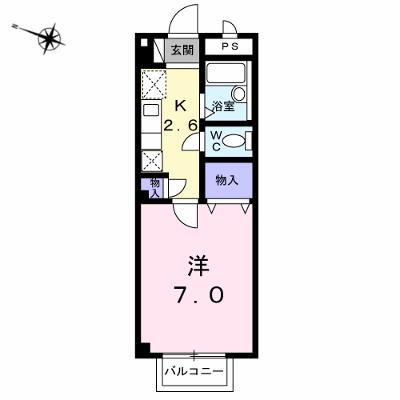 アメニティー２１ 202【管理NO：1-010278101-02020】 ★家具家電は申し込み後に搬入しますの外観画像