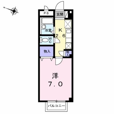 アメニティー２１ 201【管理NO：1-010278101-02010】 ★家具家電は申し込み後に搬入しますの外観画像