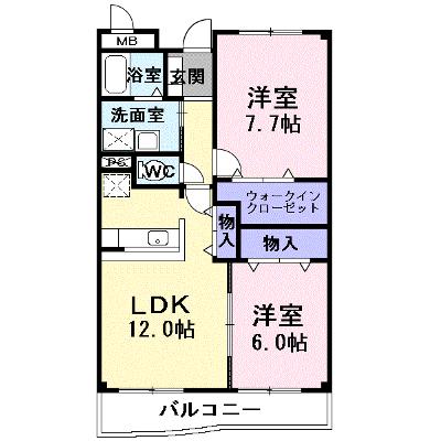 グランドール吉根 203【管理NO：1-011891901-02030】 ★家具家電は申し込み後に搬入します★の外観画像