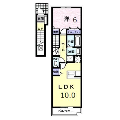 グランデールⅠ 202【管理NO：1-014585301-02020】 ★家具家電は申し込み後に搬入しますの外観画像