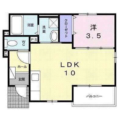 Ｙ’ｓガーデン 101【管理NO：1-019160401-01010】 ★家具家電は申し込み後に搬入しますの外観画像