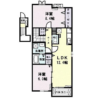 ドマーニ・Ｗ 201【管理NO：1-017870702-02010】 ★家具家電は申し込み後に搬入します★の物件写真1