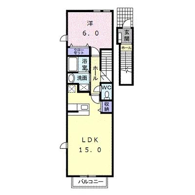 グレイスハーモニーⅡ 202【管理NO：1-017732801-02020】 ★家具家電は申し込み後に搬入します★の外観画像