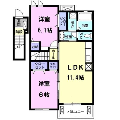 サンリット 202【管理NO：1-016559601-02020】 ★家具家電は申し込み後に搬入しますの外観画像
