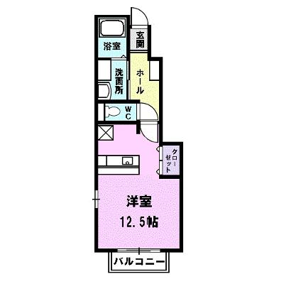 ガーデンハウスフィオーレ 103【管理NO：1-013730201-01030】 ★家具家電は申し込み後に搬入しますの外観画像