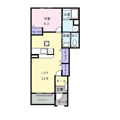 エントピアⅡ 103【管理NO：1-013602801-01030】 ★家具家電は申し込み後に搬入します 2026年07月下旬入居可能の外観画像