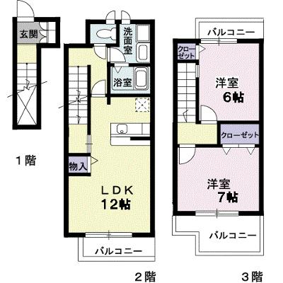 グラン・シャリオ 205【管理NO：1-013075101-02040】 ★家具家電は申し込み後に搬入しますの外観画像