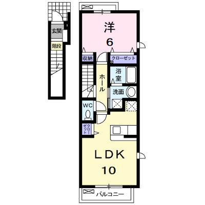 ラフィネ　ジェンテ 201【管理NO：1-014807501-02010】の外観画像