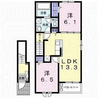 モナローム・シェリⅠ 206【管理NO：1-027561001-02050】 ★家具家電は申し込み後に搬入します★ ★2026年08月下旬入居可能★の物件写真1