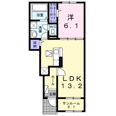 エクセランⅡ 103【管理NO：1-026819001-01030】 2026年07月中旬入居可能の外観画像