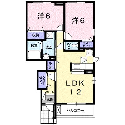 グランツＡ 102【管理NO：1-015438901-01020】 ★家具家電は申し込み後に搬入しますの外観画像