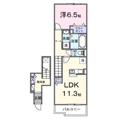 ヴィラ　ドリーム 203【管理NO：1-028628701-02030】 ★家具家電は申し込み後に搬入します 2026年08月上旬入居可能の外観画像