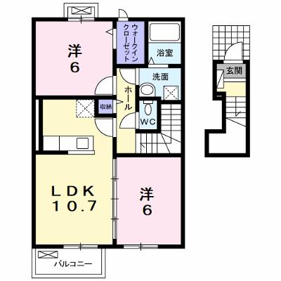 アイニー 203【管理NO：1-023888201-02030】 2026年07月中旬入居可能の外観画像