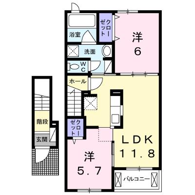 ひまわりⅢ 203【管理NO：1-022239603-02030】の外観画像