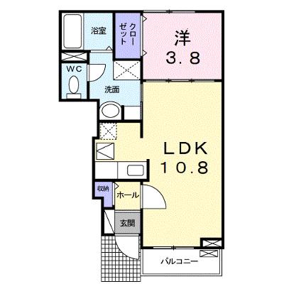 エレガンツァ酒井 103【管理NO：1-015318201-01030】 ★家具家電は申し込み後に搬入しますの外観画像