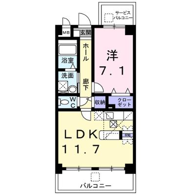サン・アルバーダ 301【管理NO：1-013918401-03010】 ★家具家電は申し込み後に搬入しますの外観画像