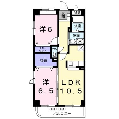 クラシオン　Ⅰ 206【管理NO：1-012905601-02050】 ★家具家電は申し込み後に搬入しますの外観画像