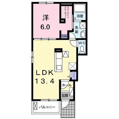 アビタシオン　Ⅱ 101【管理NO：1-019593102-01010】 ★家具家電は申し込み後に搬入しますの外観画像