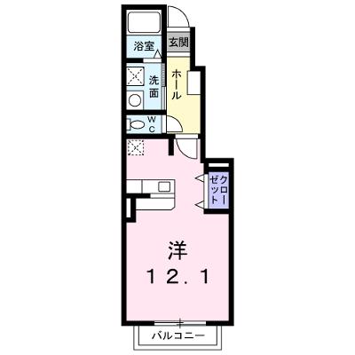 クレール 103【管理NO：1-014815101-01030】 ★家具家電は申し込み後に搬入しますの外観画像