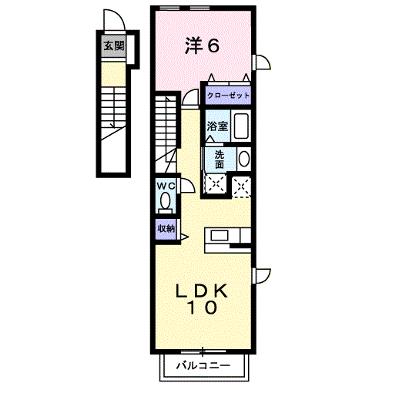 リバーサイド 201【管理NO：1-011641901-02010】 ★家具家電は申し込み後に搬入します 2026年08月上旬入居可能の外観画像