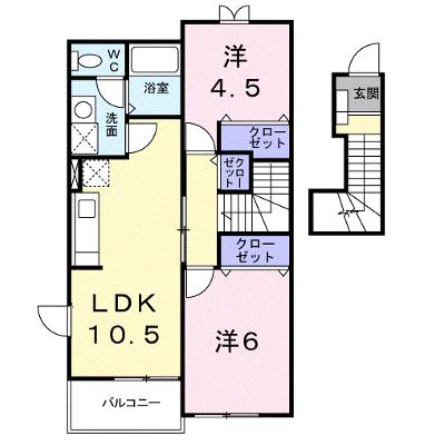 ハイツ　イチロー　Ｂ 205【管理NO：1-011137902-02040】 ★家具家電は申し込み後に搬入します★の物件写真1