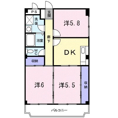 メゾンドユーメイク 401【管理NO：1-002325101-04010】 ★家具家電は申し込み後に搬入します 2026年07月上旬入居可能の外観画像