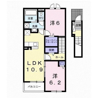 シェラトン川島 203【管理NO：1-027160601-02030】 2026年06月下旬入居可能の外観画像