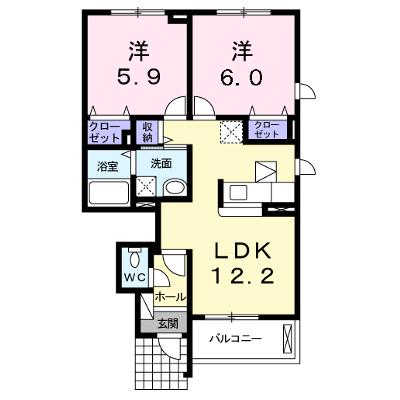 エスポアール・アンジュ 105【管理NO：1-016947601-01040】 ★家具家電は申し込み後に搬入します 2026年08月中旬入居可能の外観画像
