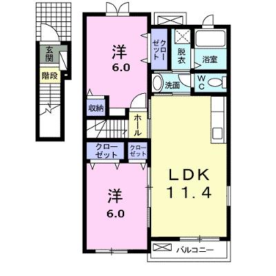 セイバリーガーデンⅠ 201【管理NO：1-016143801-02010】 ★家具家電は申し込み後に搬入しますの外観画像