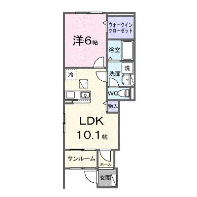 Ｒｅｇａｌｅｉｒａ　レガレイラ 101【管理NO：1-028646701-01010】 ★家具家電は申し込み後に搬入します 2026年08月下旬入居可能の外観画像